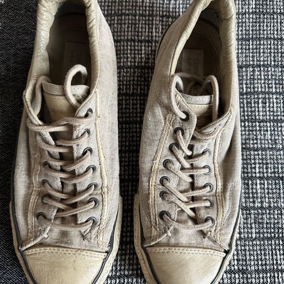 Converse by John Varvatos Distressed Canvas Vintage Slip On Sneaker Toast - Picture 2 of 11